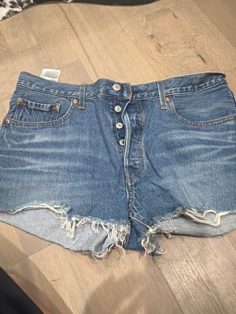 Levi's denim shorts